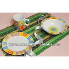 Haonai 210404 christmas porcelain dinner sets ceramic dinner set